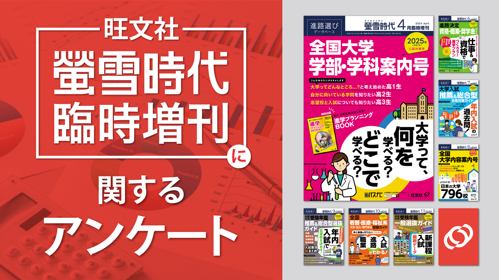 『螢雪時代 臨時増刊』に関するアンケート